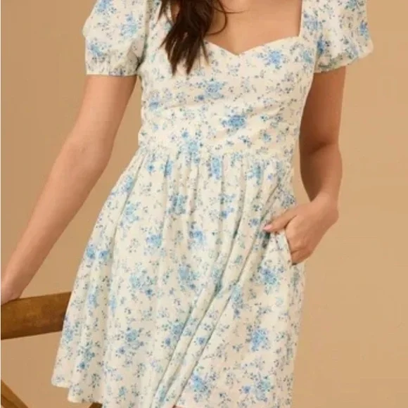 Altar'd State | Dresses | Altard State Floral Blue Dress | Poshmark Altar'd State | Dresses | Altard State Floral Blue Dress | Poshmark